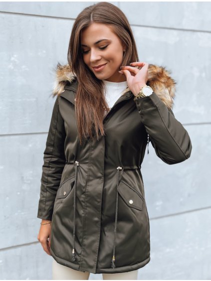 KHAKI VYTEPLENÁ PARKA VIXEN