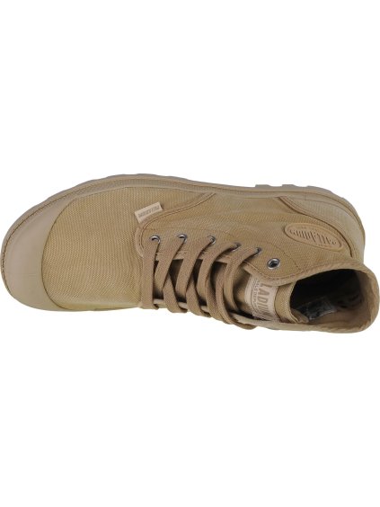 BÉŽOVÉ PÁNSKÉ KOTNÍKOVÉ TENISKY PALLADIUM PAMPA HI