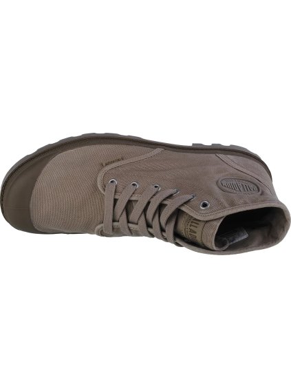 ŠEDÉ PÁNSKÉ KOTNÍKOVÉ TENISKY PALLADIUM PAMPA HI (Velikost 41)