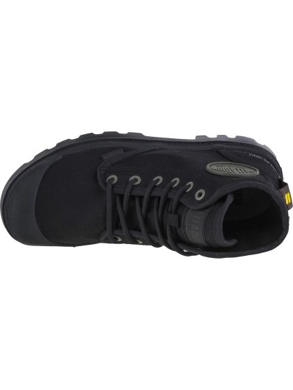 ČERNÉ DÁMSKÉ KOTNÍKOVÉ BOTY PALLADIUM PAMPA HI HTG SUPPLY