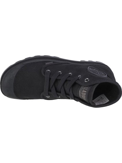ČERNÉ DÁMSKÉ KOTNÍKOVÉ TENISKY PALLADIUM PAMPA HI (Velikost 36)