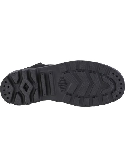 ČERNÉ DÁMSKÉ KOTNÍKOVÉ TENISKY PALLADIUM PAMPA HI (Velikost 36)