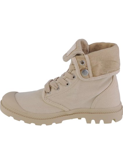 BÉŽOVÉ DÁMSKÉ KOTNÍKOVÉ TENISKY PALLADIUM BAGGY (Velikost 36)