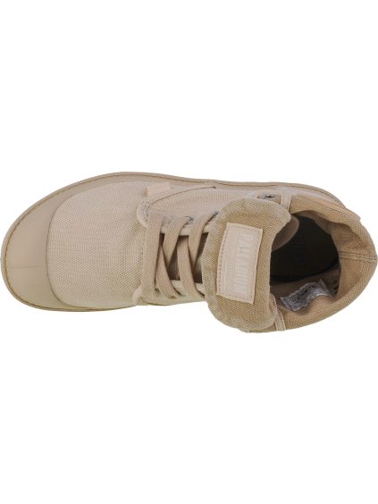 BÉŽOVÉ DÁMSKÉ KOTNÍKOVÉ TENISKY PALLADIUM BAGGY (Velikost 36)