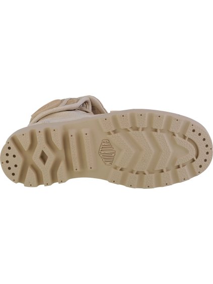 BÉŽOVÉ DÁMSKÉ KOTNÍKOVÉ TENISKY PALLADIUM BAGGY (Velikost 36)
