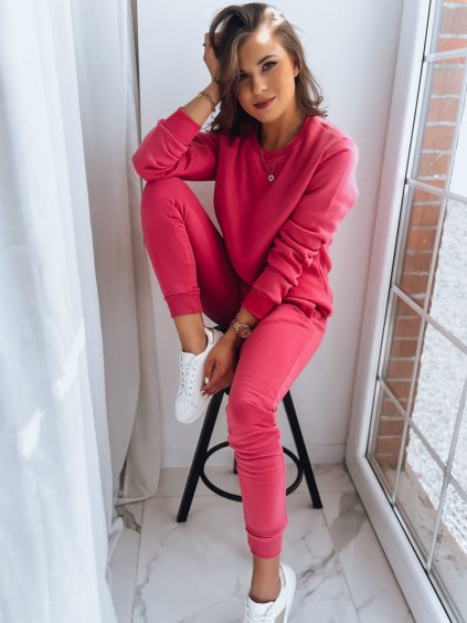 MALINOVÁ MIKINA BEZ KAPUCE FASHION II