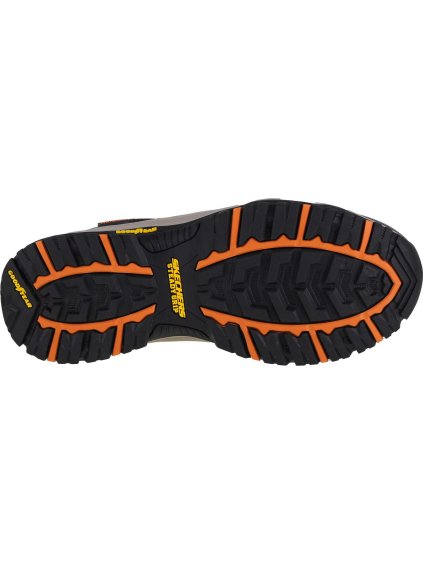 HNĚDÁ PÁNSKÁ TURISTICKÁ OBUV SKECHERS ARCH FIT DAWSON-ARGOSA