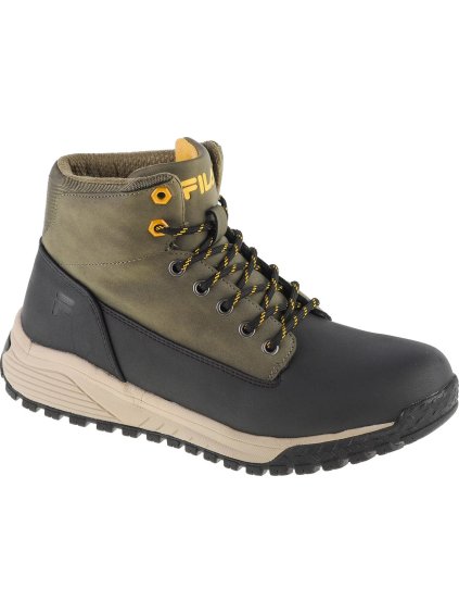 ZELENO-ČERNÉ KOTNÍKOVÉ BOTY FILA LANCE XXI MID (Velikost 41)