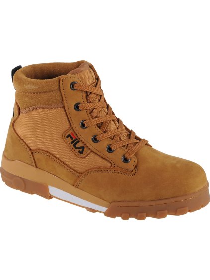 HNĚDÉ KOTNÍKOVÉ BOTY FILA GRUNGE II MID WMN (Velikost 36)