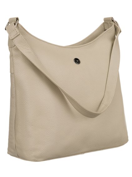 PETERSON KRÉMOVÁ KOŽENÁ SADA SHOPPER KABELKY A PENĚŽENKY