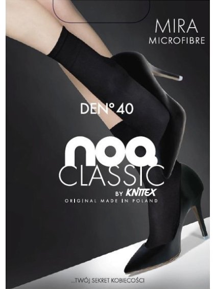 HLADKÉ SILONKOVÉ PONOŽKY KNITTEX 42002 MIRA MF 40 DEN (Velikost ONE SIZE, Barva béžová)