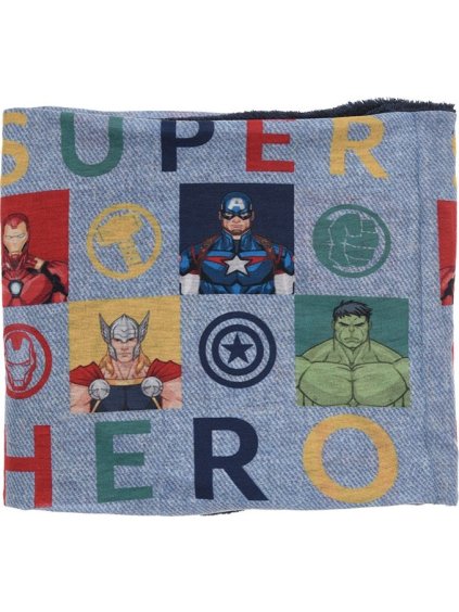 MARVEL AVENGERS TMAVĚ MODRÝ CHLAPECKÝ NÁKRČNÍK