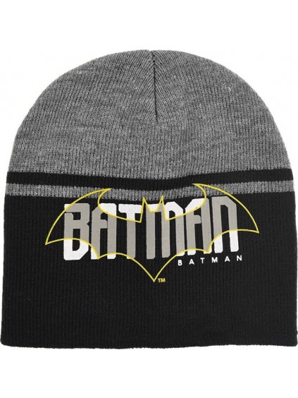 BATMAN ŠEDO-ČERNÁ CHLAPECKÁ ČEPICE