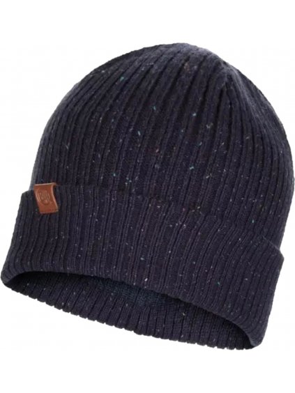 TMAVĚ ŠEDÁ ČEPICE BUFF KORT KNITTED HAT BEANIE