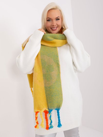 BAREVNÁ ŠÁLA S COPY A VZORY (Velikost ONE SIZE)