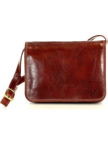 MARCO MAZZINI HNĚDÁ CROSSBODY KABELKA