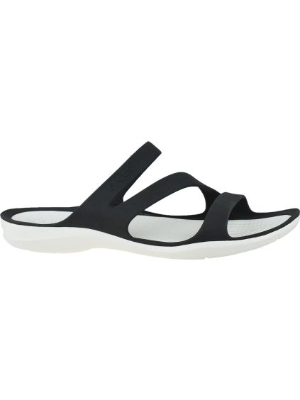 ČERNÉ DÁMSKÉ NAZOUVÁKY CROCS W SWIFTWATER SANDALS (Velikost 36/37)