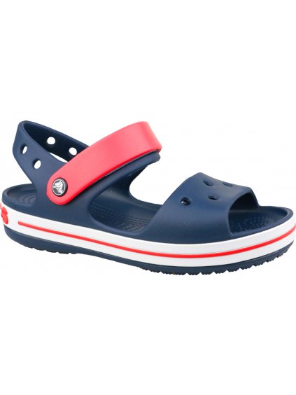 MODRÉ DÍVČÍ SANDÁLY CROCS CROCBAND SANDAL KIDS