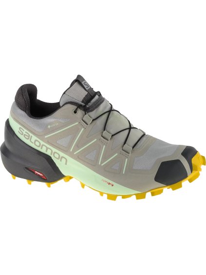ŠEDÉ SPORTOVNÍ BOTY SALOMON SPEEDCROSS 5 GTX W (Velikost 36)