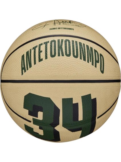 BASKETBALOVÝ MÍČ WILSON NBA PLAYER ICON GIANNIS ANTETOKOUNMPO MINI BALL