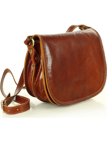 MAZZINI HNĚDÁ MALÁ KABELKA MARCO (Velikost ONE SIZE)