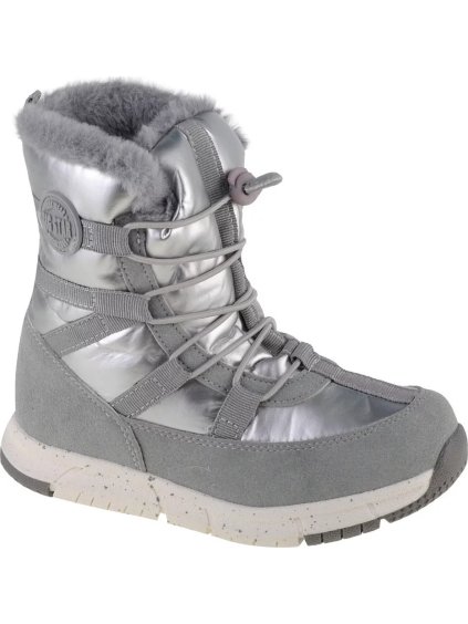 STŘÍBRNÉ DÍVČÍ SNĚHULE BIG STAR KIDS SNOW BOOTS KK374171