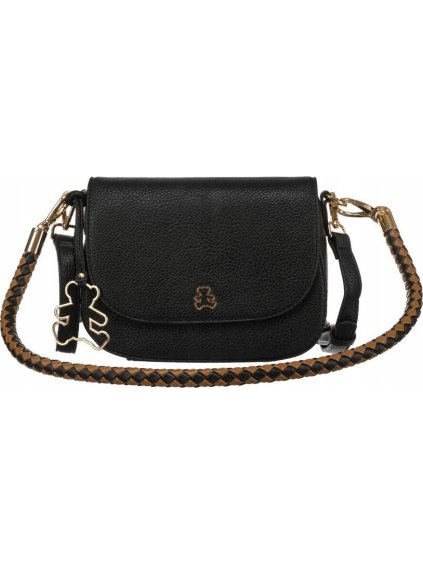 LULUCASTAGNETTE ČERNÁ CROSSBODY KABELKA VERDUN