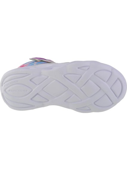 BAREVNÉ SVÍTÍCÍ DÍVČÍ BOTY SKECHERS TWISTY BRIGHTS - SWEET STARZ