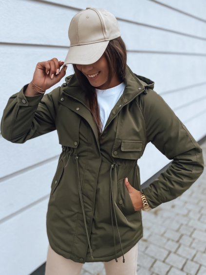 (VEL. M) KHAKI LEHKÁ PARKA RIVERS