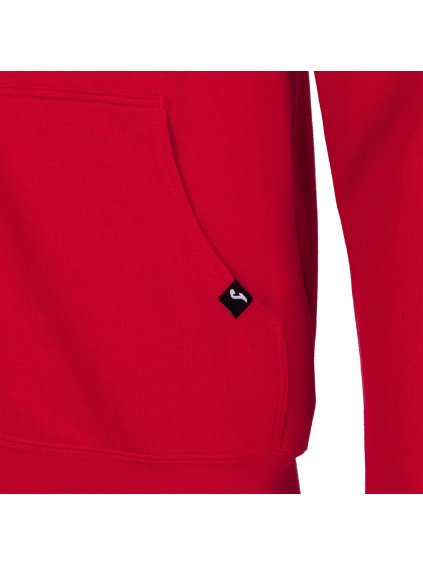 ČERVENÁ MIKINA NA ZIP JOMA JUNGLE HOODIE
