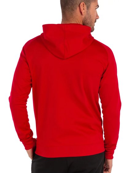 ČERVENÁ PÁNSKÁ SPORTOVNÍ MIKINA JOMA MENFIS HOODIE (Velikost L)