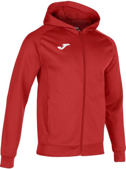 ČERVENÁ PÁNSKÁ SPORTOVNÍ MIKINA JOMA MENFIS HOODIE