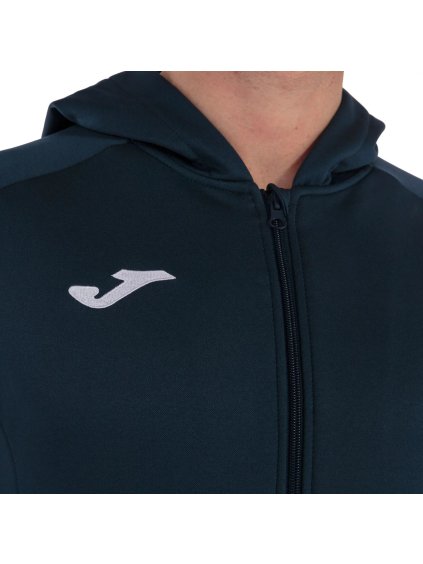 TMAVĚ MODRÁ SPORTOVNÍ MIKINA JOMA MENFIS HOODIE