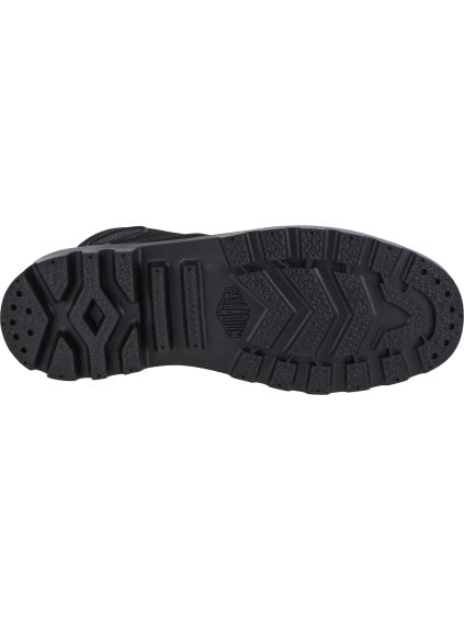 ČERNÉ KOTNÍKOVÉ DÁMSKÉ TENISKY PALLADIUM PAMPA HI SUPPLY LTH (Velikost 36)