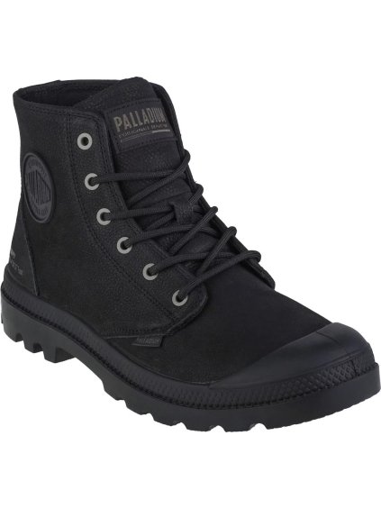 ČERNÉ KOTNÍKOVÉ DÁMSKÉ TENISKY PALLADIUM PAMPA HI SUPPLY LTH