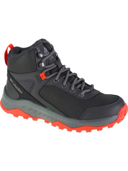ŠEDÉ DÁMSKÉ TURISTICKÉ BOTY COLUMBIA TRAILSTORM ASCEND MID WP (Velikost 36)