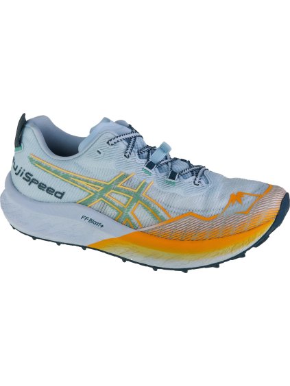 SVĚTLE MODRÉ TRAILOVÉ BOTY ASICS FUJISPEED 2 (Velikost 41,5)