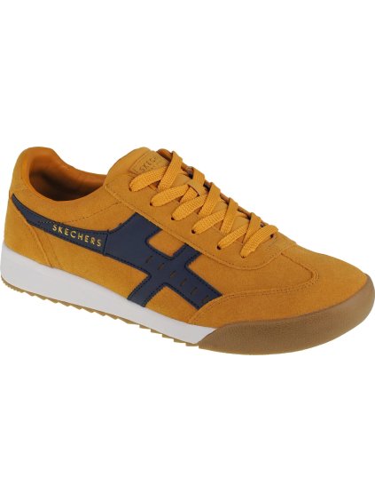 HOŘČICOVÉ PÁNSKÉ TENISKY SKECHERS ZINGER-MANCHEGO (Velikost 41)