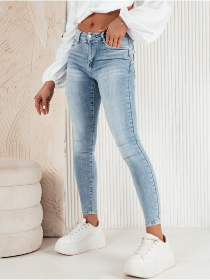 SVĚTLE MODRÉ SKINNY DŽÍNY MUNILLA (Velikost 28)
