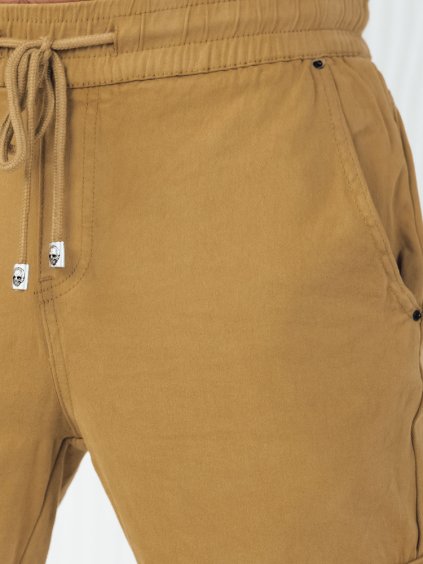 KHAKI CARGO KALHOTY