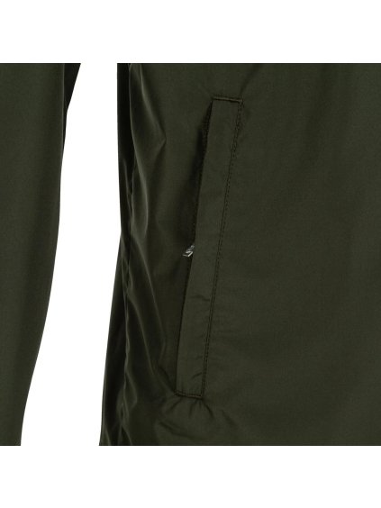 TMAVÁ KHAKI PÁNSKÁ SPORTOVNÍ BUNDA JOMA ELITE VII RAIN JACKET