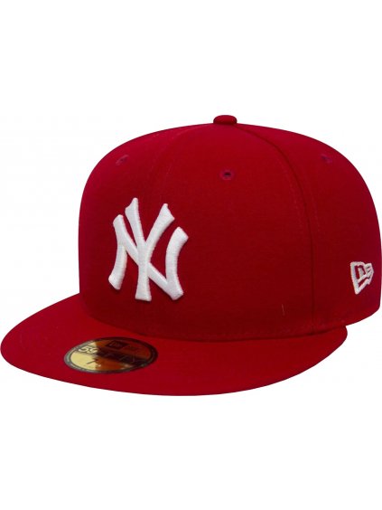 ČERVENÁ PÁNSKÁ KŠILTOVKA NEW ERA NEW YORK YANKEES MLB BASIC CAP