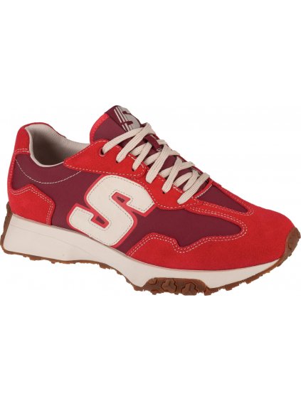ČERVENÉ STYLOVÉ TENISKY SKECHERS UPPER CUT NEO JOGGER - LANTIS (Velikost 40)