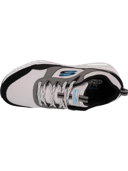 ŠEDO-BÉŽOVÉ TENISKY SKECHERS SKECH-AIR COURT - YATTON (Velikost 41)