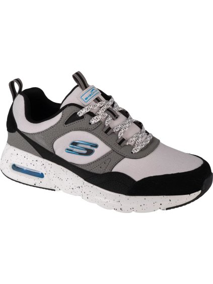 ŠEDO-BÉŽOVÉ TENISKY SKECHERS SKECH-AIR COURT - YATTON (Velikost 41)