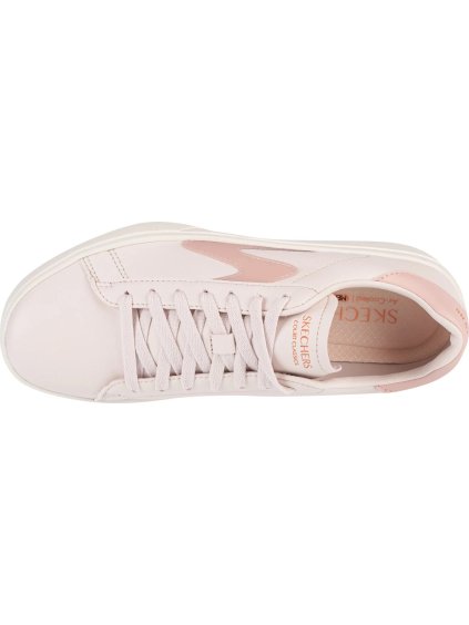 SVĚTLE RŮŽOVÉ KOŽENÉ TENISKY SKECHERS EDEN LX-TOP GRADE