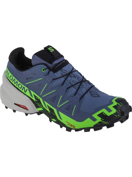 ŠEDÉ PÁNSKÉ TRAILOVÉ BOTY SALOMON SPEEDCROSS 6 GTX