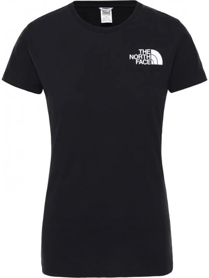 ČERNÉ BAVLNĚNÉ TRIČKO THE NORTH FACE W HALF DOME TEE