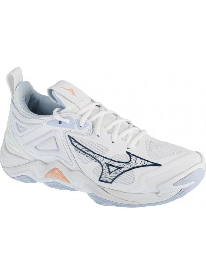 BÍLÉ DÁMSKÉ TENISKY MIZUNO WAVE MOMENTUM 3