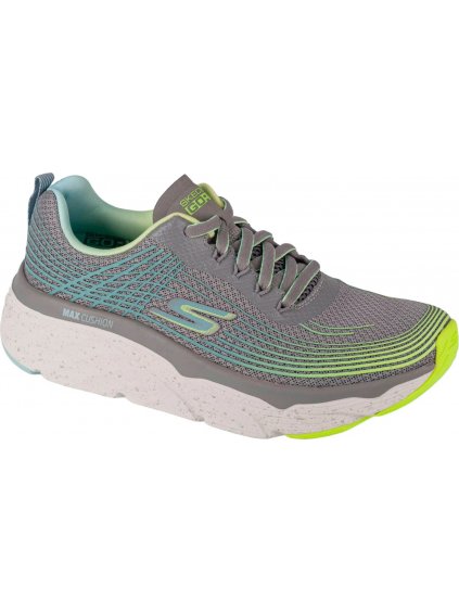 ŠEDÉ BĚŽECKÉ TENISKY SKECHERS MAX CUSHIONING ELITE - GALAXY BURST